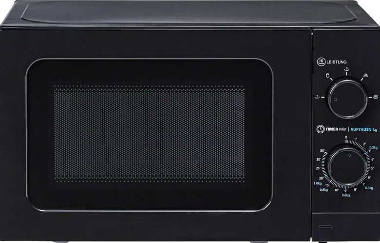POCOline Mikrowelle MM720C2GX-PM schwarz Metall B/H/T: ca. 44x26x33 cm ca. 20 l