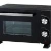 POCOline Mini-Backofen schwarz Metall B/H/L: ca. 29,6x23,1x39,1 cm ca. 9 l