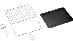 POCOline Mini-Backofen schwarz Glas B/H/L: ca. 38,4x37,2x53,6 cm ca. 36 l