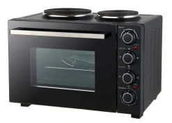 POCOline Mini-Backofen silber Glas B/H/L: ca. 42,6x35,7x51,1 cm ca. 30 l