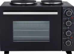 POCOline Mini-Backofen silber Glas B/H/L: ca. 42,6x35,7x51,1 cm ca. 30 l