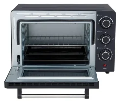 POCOline Mini-Backofen silber Glas B/H/L: ca. 32,6x27,1x42,3 cm ca. 18 l