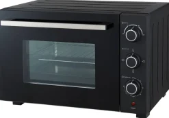 POCOline Mini-Backofen silber Metall B/H/L: ca. 42,6x33,7x51,1 cm