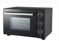 POCOline Mini-Backofen silber Metall B/H/L: ca. 42,6x33,7x51,1 cm