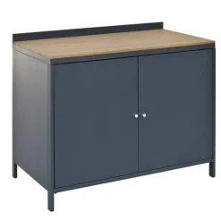 POCOline Outdoor-Küchenmodul anthrazit Aluminium B/H/L: ca. 110x89x61,5 cm