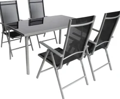 POCOline Patioset grau Alu