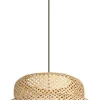 POCOline Pendelleuchte Bamboo natur Bambus H/D: ca. 120x40 cm null 1 Brennstellen