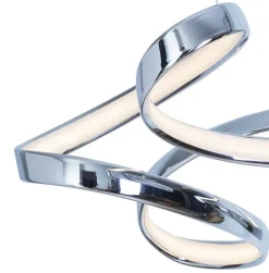 POCOline Pendelleuchte Mairette Aluminium Chrom D: ca. 48 cm