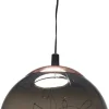 POCOline Pendelleuchte Nineveh braun Kunststoff D: ca. 18 cm