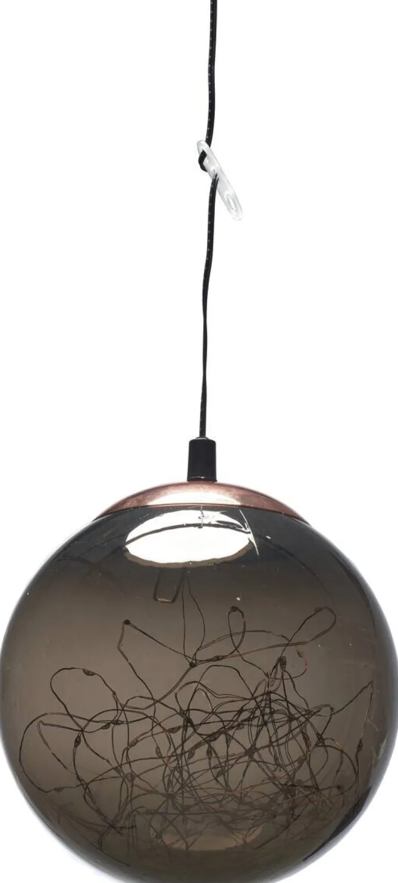 POCOline Pendelleuchte Nineveh braun Kunststoff D: ca. 18 cm
