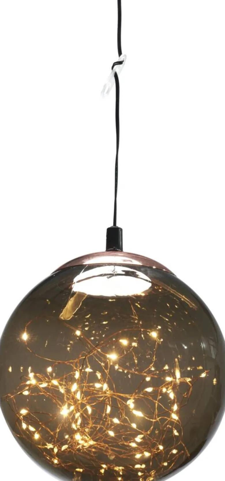 POCOline Pendelleuchte Nineveh braun Kunststoff D: ca. 18 cm
