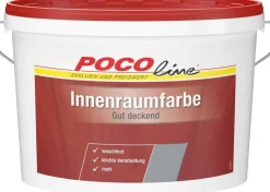 POCOline Raumfarbe Innenraumfarbe weiß ca. 5 l