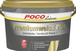POCOline Raumfarbe Premium Plus weiß ca. 10 l