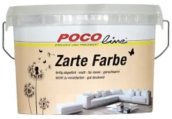 POCOline Raumfarbe Zarte Farben apricot ca. 2,5 l