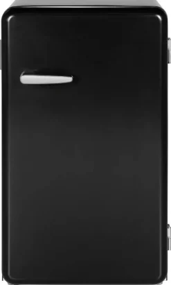 POCOline Retro Kühlschrank KS84-93ESG schwarz B/H/T: ca. 49x84x46 cm