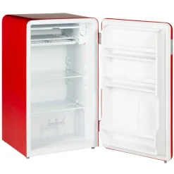 POCOline Retro Kühlschrank KS84-93ESG rot B/H/T: ca. 49x84x46 cm