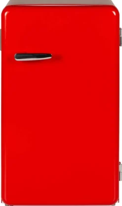 POCOline Retro Kühlschrank KS84-93ESG rot B/H/T: ca. 49x84x46 cm