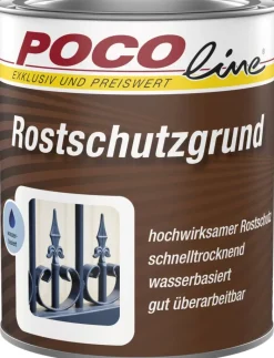 POCOline Rostschutzgrund Silbergrau ca. 0,75 l