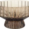 POCOline Schale braun Glas H/D: ca. 15x24 cm