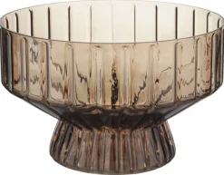 POCOline Schale braun Glas H/D: ca. 15x24 cm