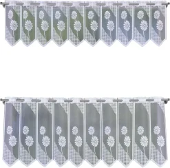 POCOline Scheibengardine Rügen weiß B/L: ca. 140x45 cm