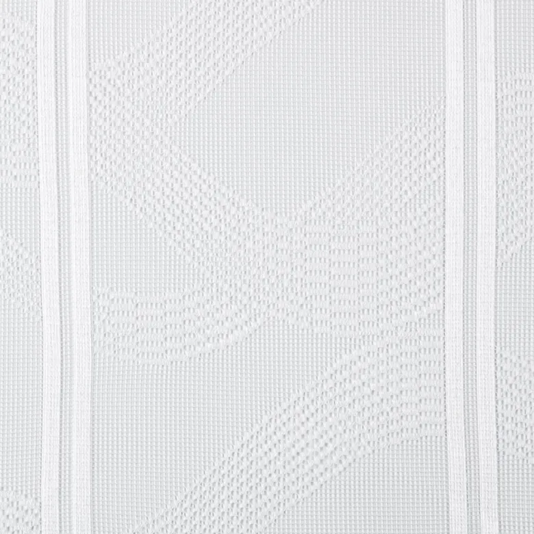 POCOline Scheibengardine Wellheim weiß B/L: ca. 200x60 cm