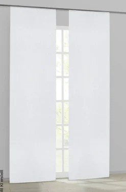 POCOline Schiebevorhang Goyo weiß B/L: ca. 60x245 cm