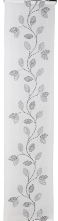 POCOline Schiebevorhang Michelle grau B/L: ca. 60x245 cm