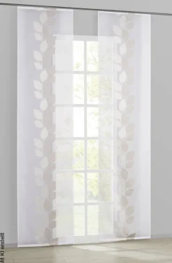 POCOline Schiebevorhang Pantheon natur B/L: ca. 60x245 cm