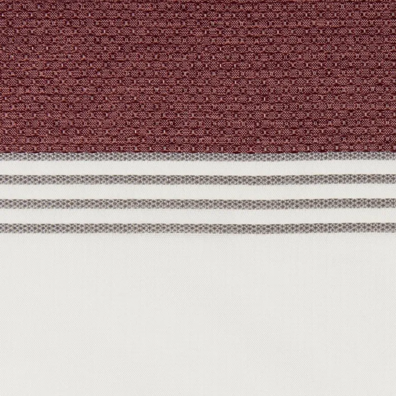 POCOline Schlaufenvorhang Nanni rot B/L: ca. 140x245 cm