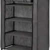 POCOline Schuhregal dunkelgrau Stahl B/H/L: ca. 30x92x60 cm