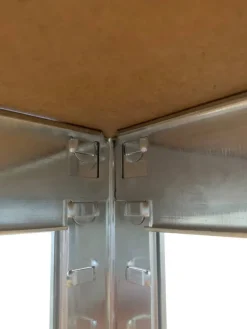 POCOline Schwerlaststeckregal verzinkt Metall B/H/T: ca. 90x180x40 cm