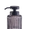 POCOline Seifenspender Glas grau Glas B/H: ca. 8,5x13,4 cm