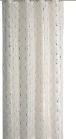 POCOline Ösenvorhang Diana weiß B/L: ca. 140x245 cm