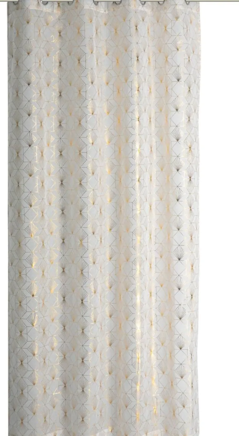 POCOline Ösenvorhang Diana weiß B/L: ca. 140x245 cm