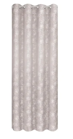POCOline Ösenvorhang Roses rosé B/H: ca. 140x245 cm