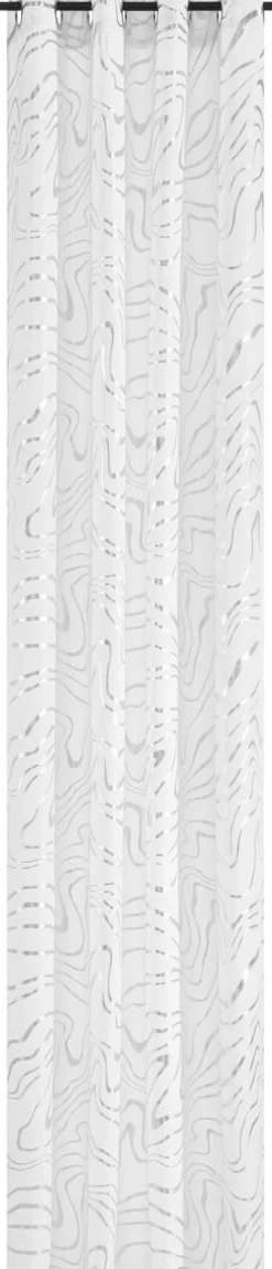 POCOline Ösenvorhang Samoa weiß B/L: ca. 135x245 cm