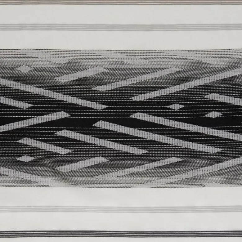 POCOline Ösenvorhang Sharon anthrazit B/L: ca. 140x245 cm