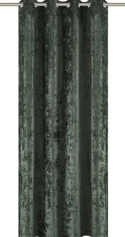 POCOline Ösenvorhang Shiny grün B/L: ca. 135x245 cm
