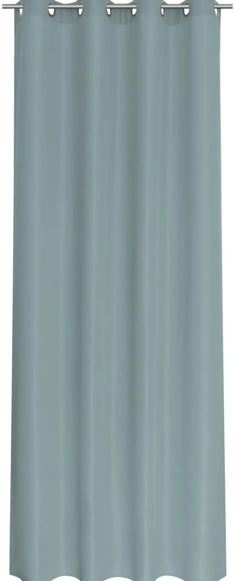 POCOline Ösenvorhang Sorrento rauchblau B/L: ca. 140x245 cm