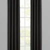 POCOline Ösenvorhang Sorrento schwarz B/L: ca. 140x245 cm