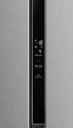 POCOline Side-by-Side SBS179-460EIXDNF Inox B/H/T: ca. 83,5x177,5x63,5 cm