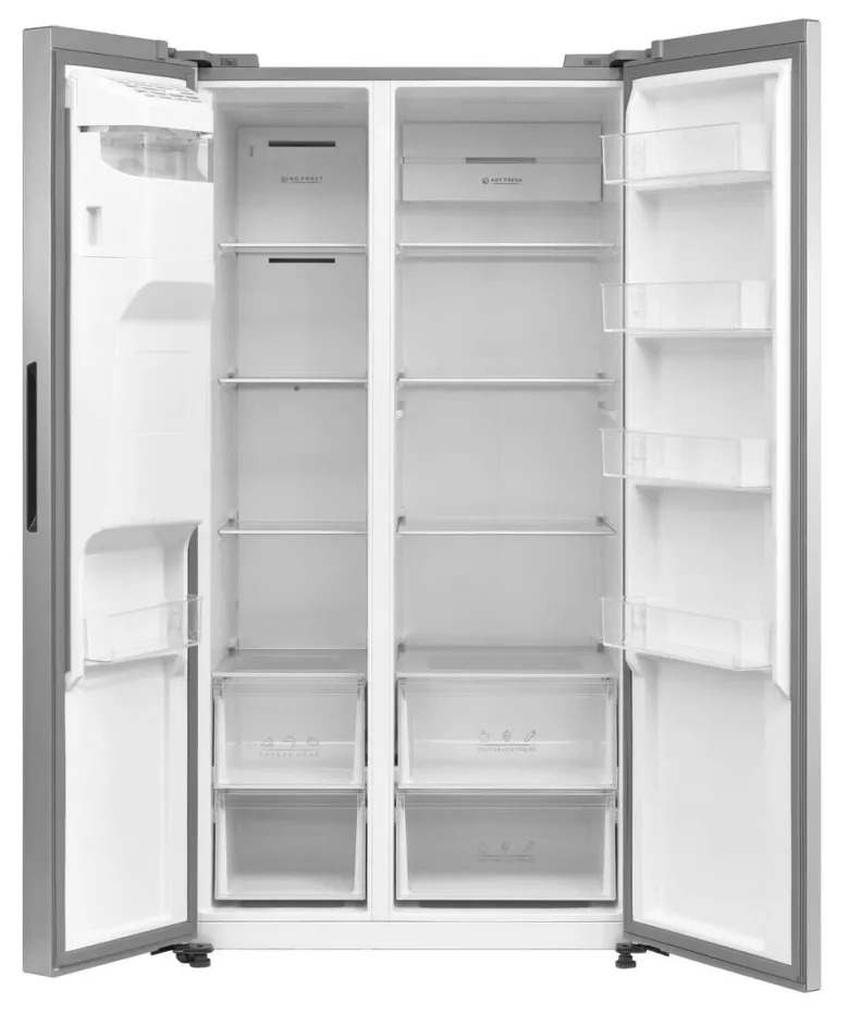 POCOline Side-by-Side SBS 180-569 EIXWDD Inox B/H/T: ca. 91x179,3x69,8 cm