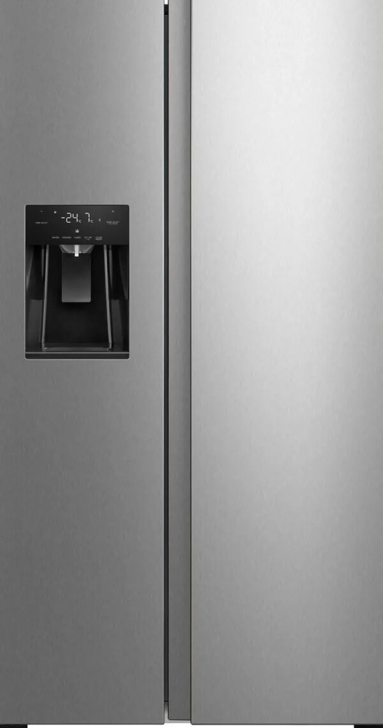 POCOline Side-by-Side SBS 180-569 EIXWDD Inox B/H/T: ca. 91x179,3x69,8 cm