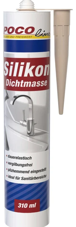 POCOline Silikon beige ca. 0,31 l