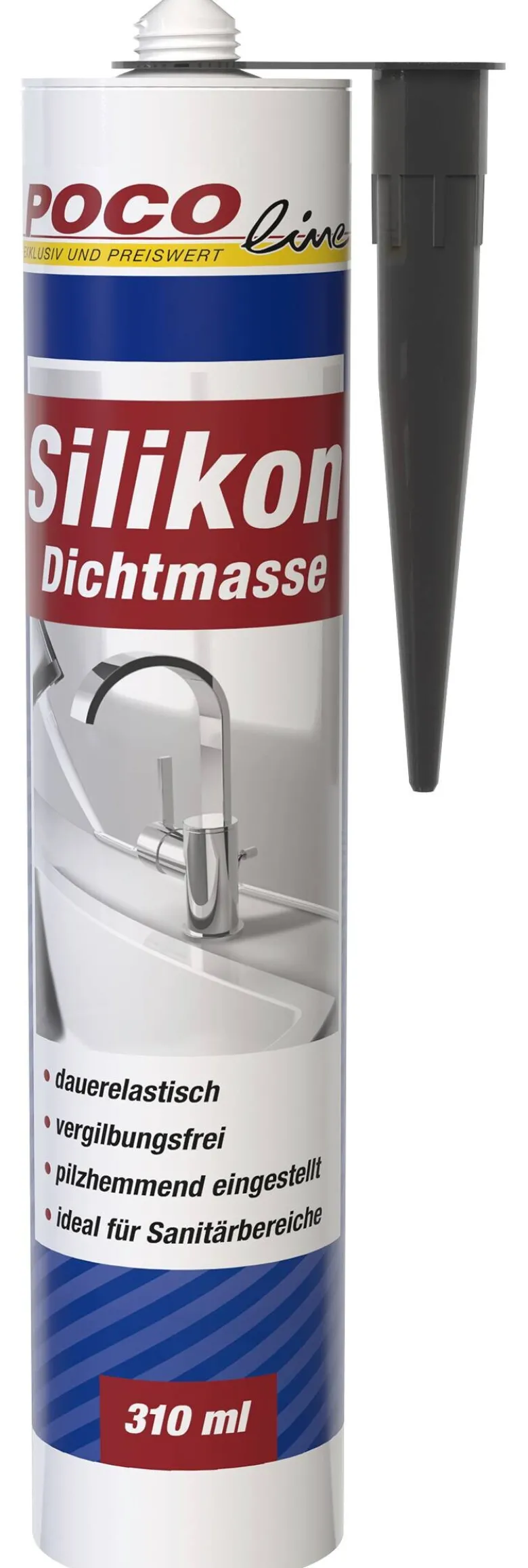 POCOline Silikon schwarz ca. 0,31 l