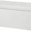 POCOline Sitzbank weiß B/H/L: ca. 38x38x76 cm