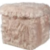 POCOline Sitzhocker rosa B/H/L: ca. 38x38x38 cm
