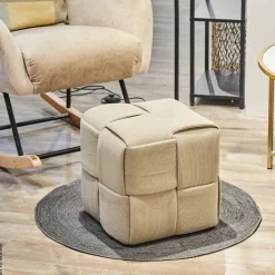 POCOline Sitzhocker taupe