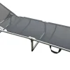 POCOline Sonnenliege silber Alu B/H/L: ca. 56x25x186 cm
